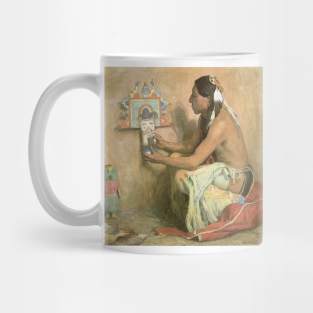 Hopi Katchina by Eanger Couse Mug